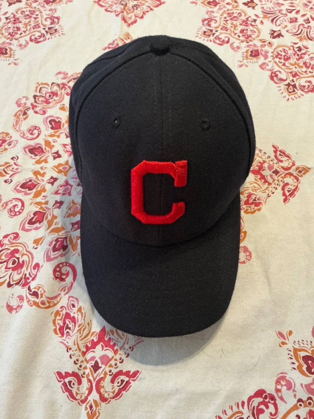 Cleveland Indians New Era 59FIFTY Fitted Hat Size 7 1/2 MLB
